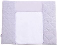 Cповивальний матрац Baby Veres 72×80 см Velour Grey melange